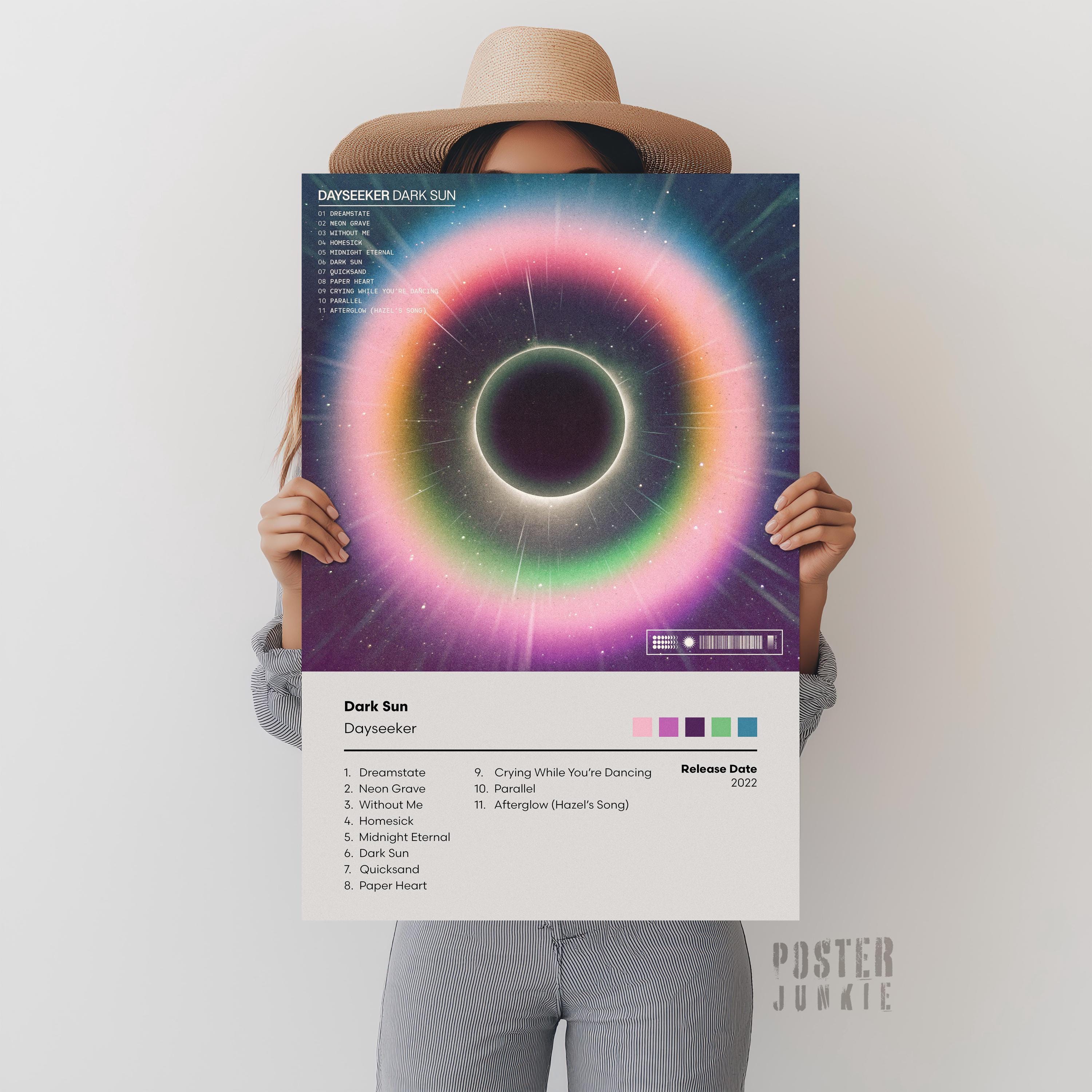 Dayseeker 'dark Sun' Album Art Print | Music Poster - Wall Decor