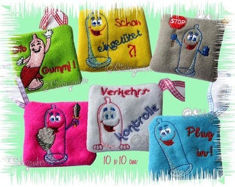 Bolsas de condones ITH Mega-Set 10x10