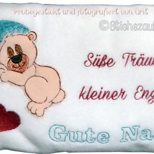 ith Teddy Pillow Sweet Dreams 20x30 image 2