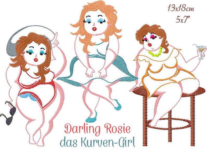 Darling Rosie Das Kurven-Girl 13x18 Bild 1