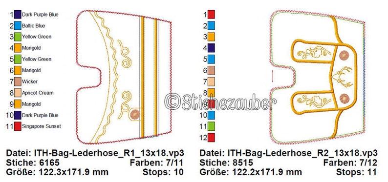 ITH-Bag Lederhose 13x18 Bild 4