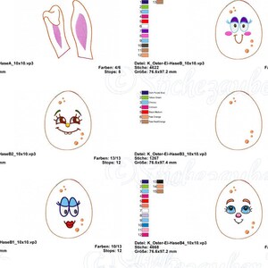 ITH Oster-Ei-Hasen 10x10 Bild 4