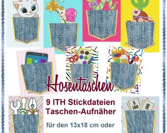 ITH "HOSENTASCHEN" 9erSet  10x10 und 13x18