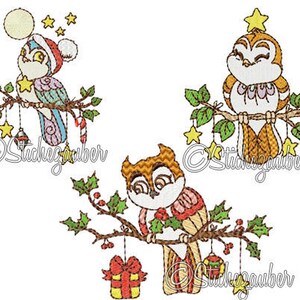 WEIHNACHTSEULEN 3er-Set ab 12x12 Bild 1