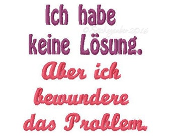 I have no solution... " Saying 10 x 10 cm