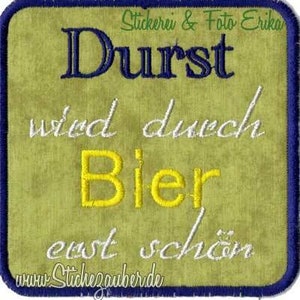 ITH BIERDECKEL VOL.I 10x10 6er Set, Stickdatei, embroidery design Bild 4