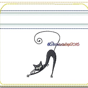 ITH lucky bag &quot;Black Cat&quot; 13 x 18 cm
