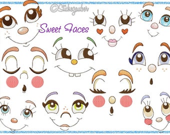 SWEET FACES" Mega-Set  10x10, 13x18, 18x30