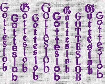 Schriftzug "Gotteslob" 13x18