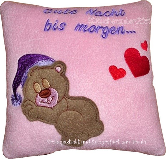 teddy pillow