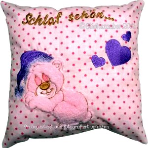 ith Teddy Pillow sleep nicely 20x20 image 3