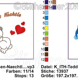 ITH-Teddy-Kissen Guts Nächtle 20x20 Bild 3