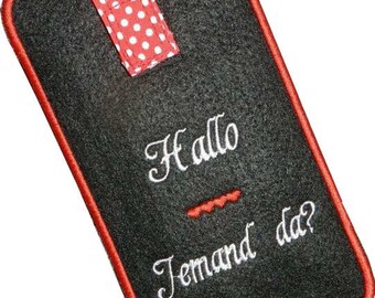 LiftUp Phone Case "Hello" Gr.M 13x18