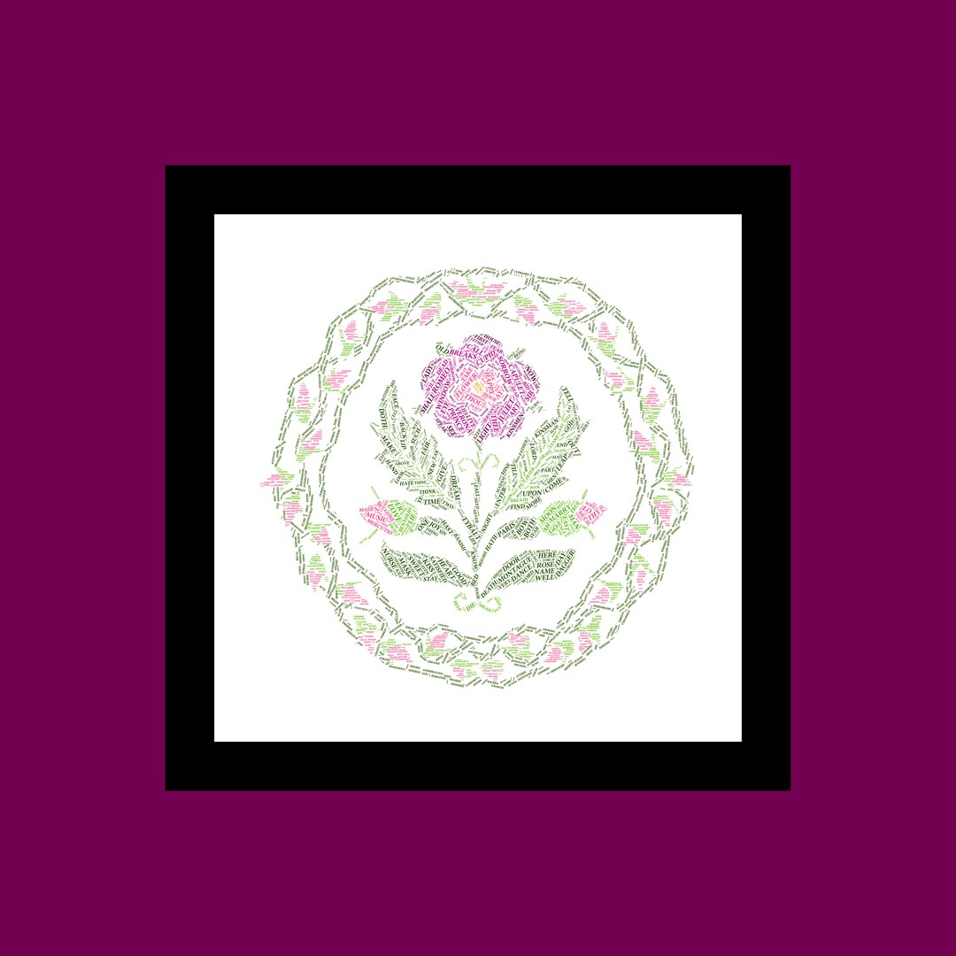 Romeo and Juliet A Rose by Any Other Name Signed Original Art Print - Etsy