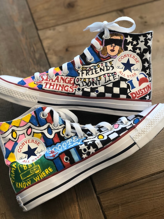 stranger things converse shoes