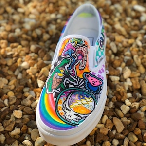 Music inspired custom vans
