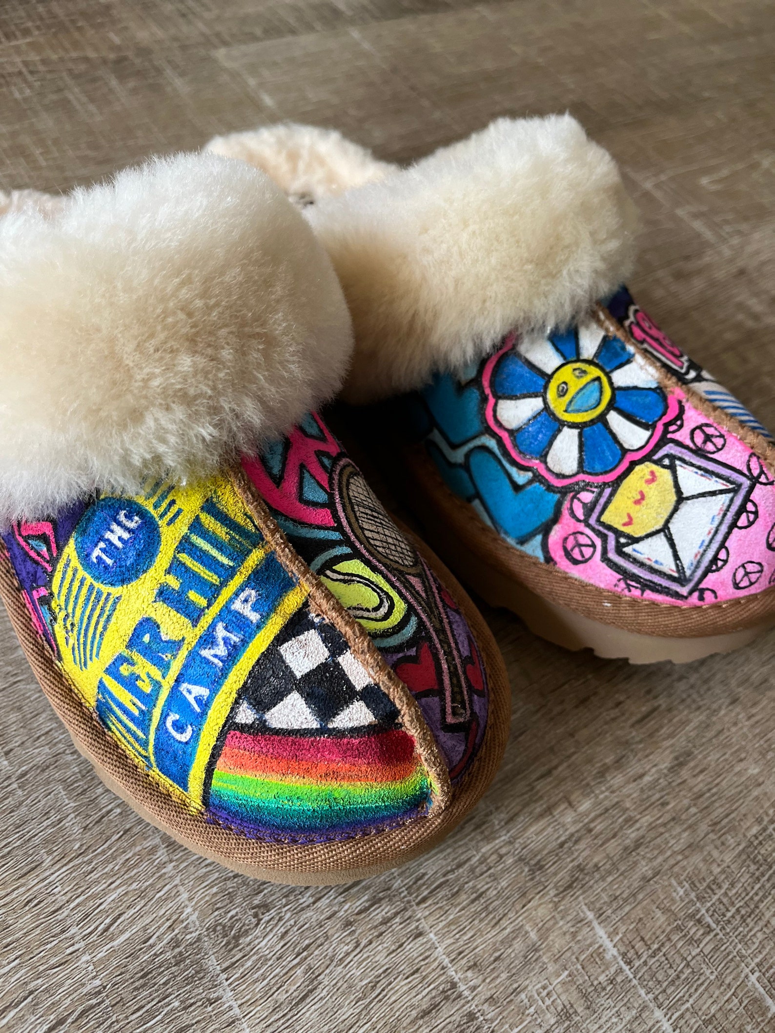 Custom Slip on Uggs for Camp - Etsy