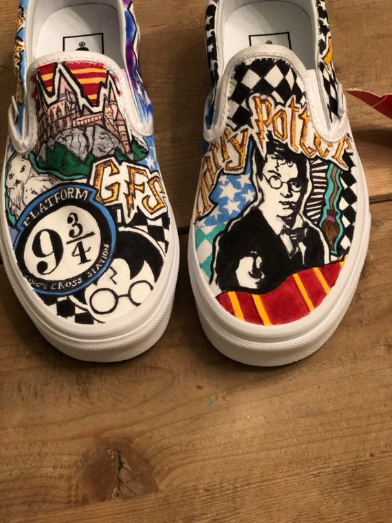 customized harry potter vans