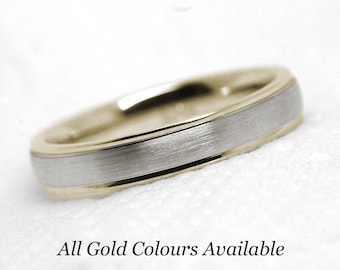 Alianza De Boda De Plata De Ley 925 De 4 Mm Para Hombre Y Mujer Con Diseño De Filigrana. Anillo De Boda De Plata Para Mujer. Anillo De Boda De Plata Para