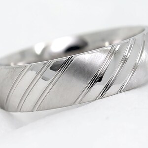 6 mm 10 kt gouden herentrouwring dames • Klassieke heren verlovingsring jubileum belofte cadeau 10k 14k 18k