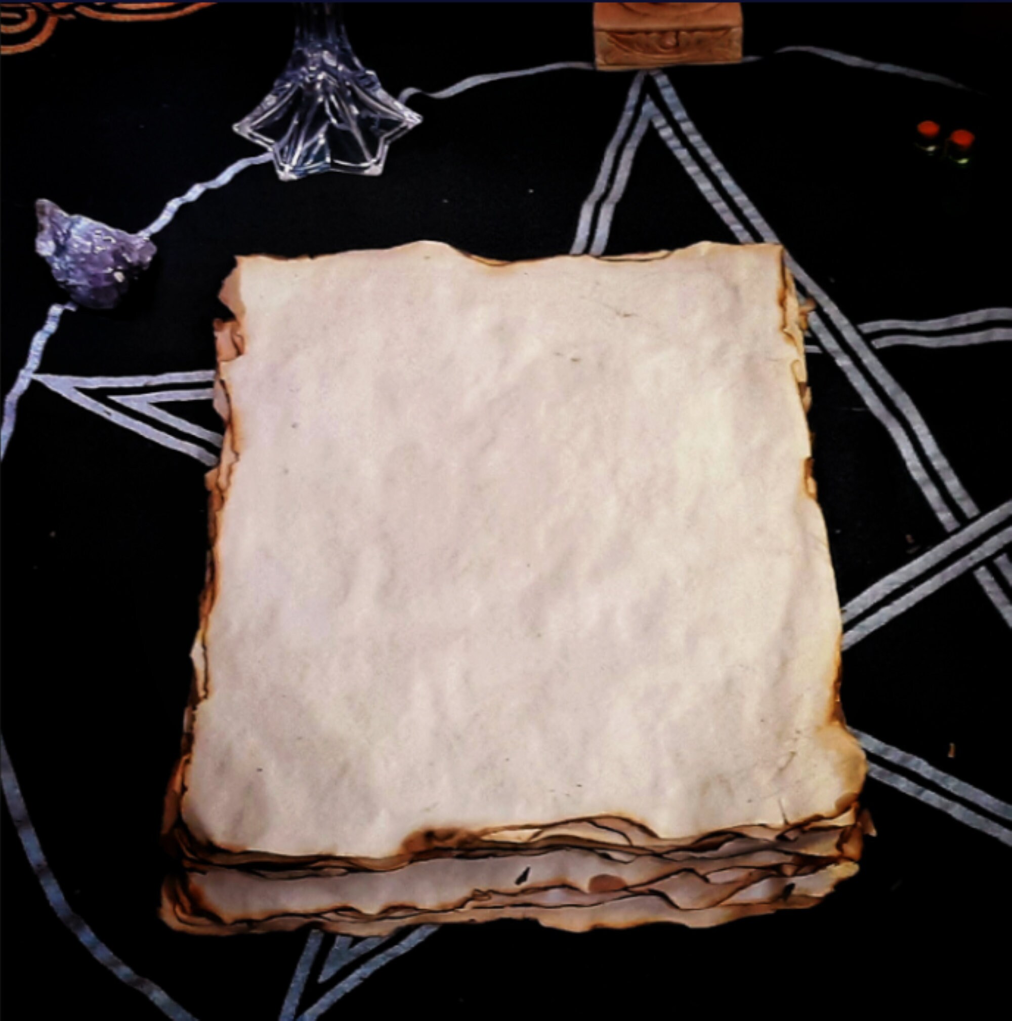 Aged Spell Paper For Your Book Of Shadows 8x11 Hand Etsy Aged Spell Paper For Your Book Of Shadows 8x11 Hand Etsy