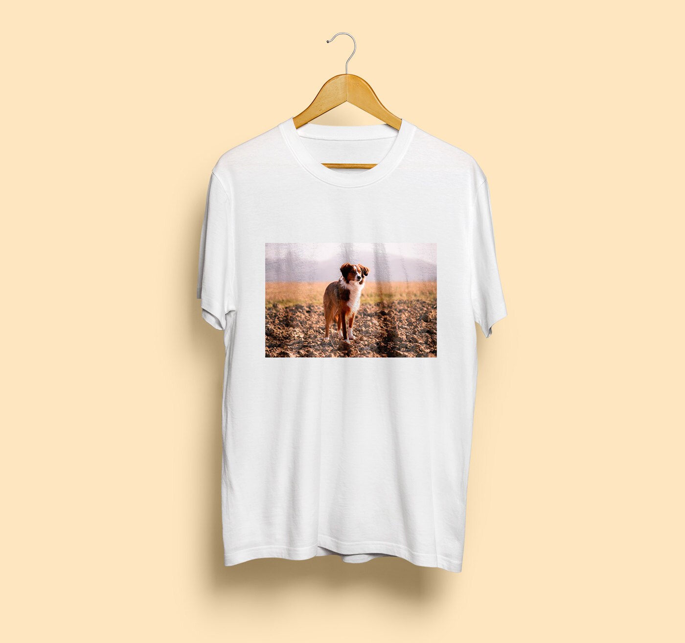 Download T-Shirt Front View Mock Up Digital PSD File | Etsy