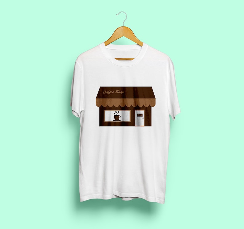 Download T-Shirt Front View Mock Up Digital PSD File | Etsy