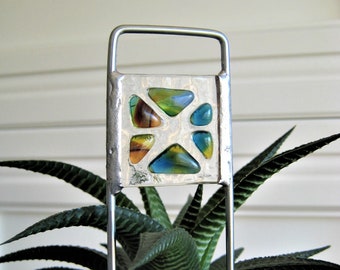 PLANT STAKE - Fused Glass - The Four Seasons