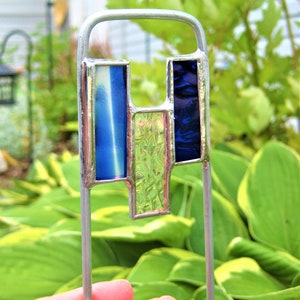 PLANT STAKE - Stained Glass - Mini Art Deco