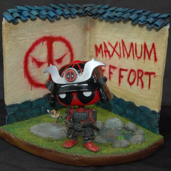 Diorama Pop Deadpool Funko Etsy