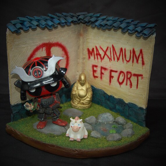 Diorama Pop Deadpool Funko Etsy