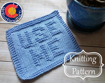 Use Me Dishcloth - Easy Beginner PDF Pattern - Instant Digital Download