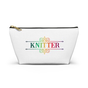 Knitter Pouch w T-bottom