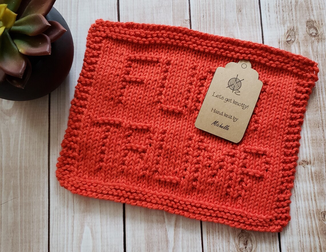 Trump Knitting Pattern F*ck Trump Knit Dishcloth PDF Pattern - Easy Beginner Knitting Projects ...