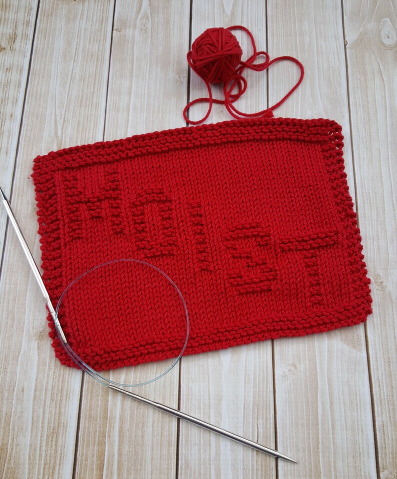 Pick Your Own Knit Dish Cloth Pattern Pack - PDF Digital Download ...