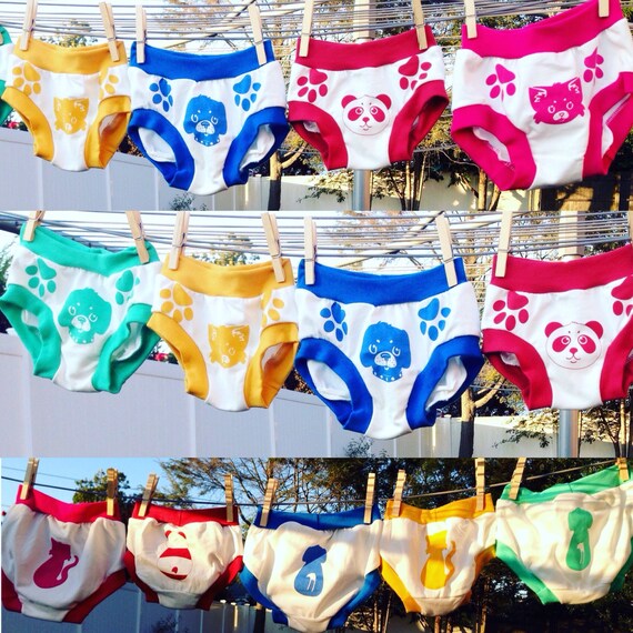 Potty training underwear your kids will love Paws show where Etsy