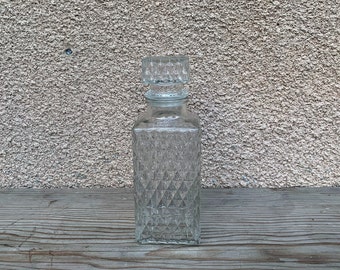 Vintage French Whisky decanter/alcohol decanter/digestive decanter/party table/french bistro gift,