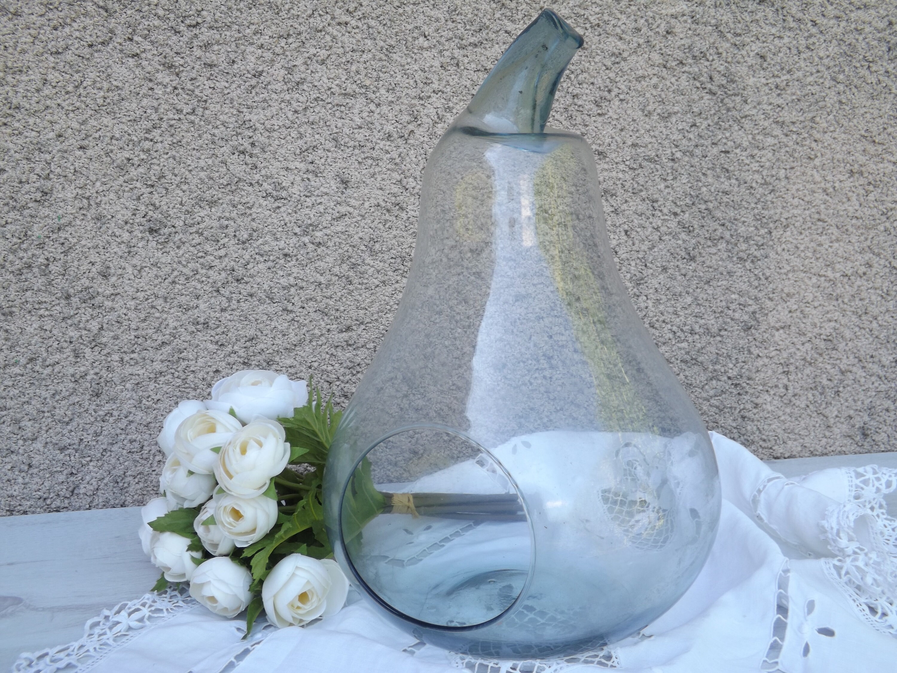 Vase Poire en Verre Terrarium