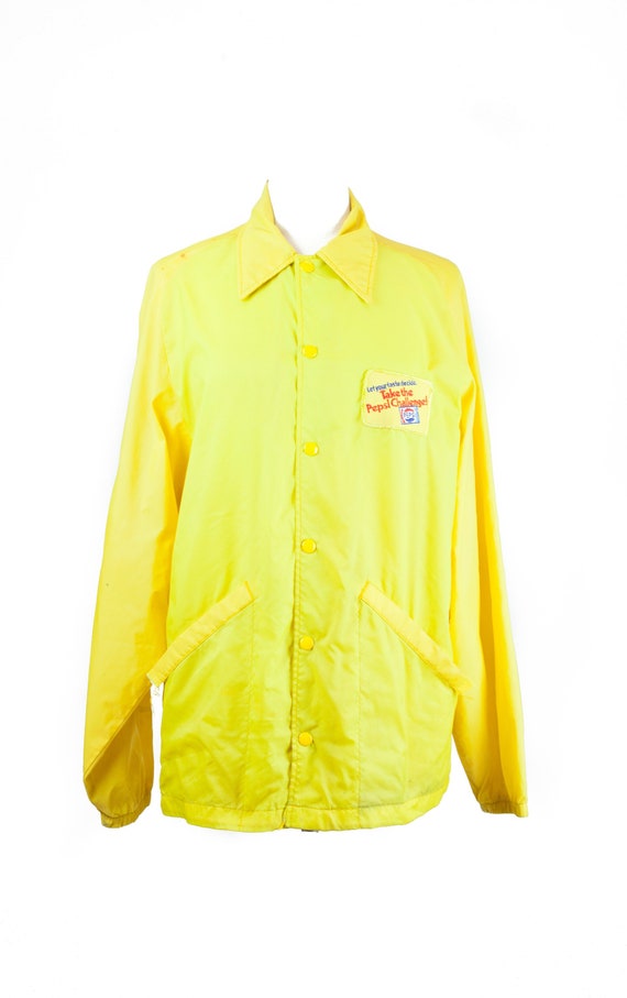 NOS Take the Pepsi Challenge Let Your Taste Decide Yellow Souvenir Patch