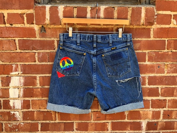 pride jean shorts