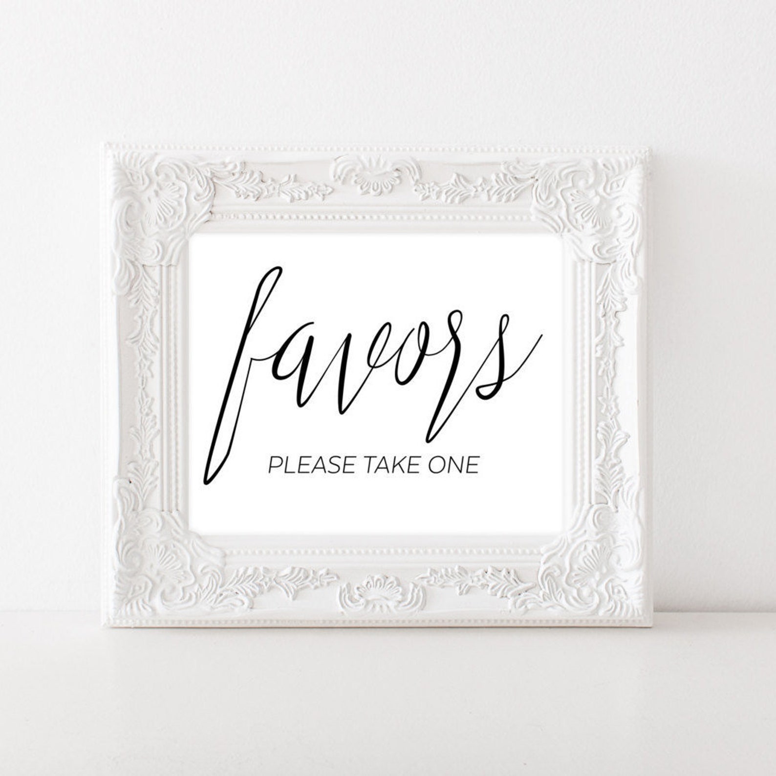 Wedding Favor Sign Bridal Shower Favor Sign Wedding Etsy