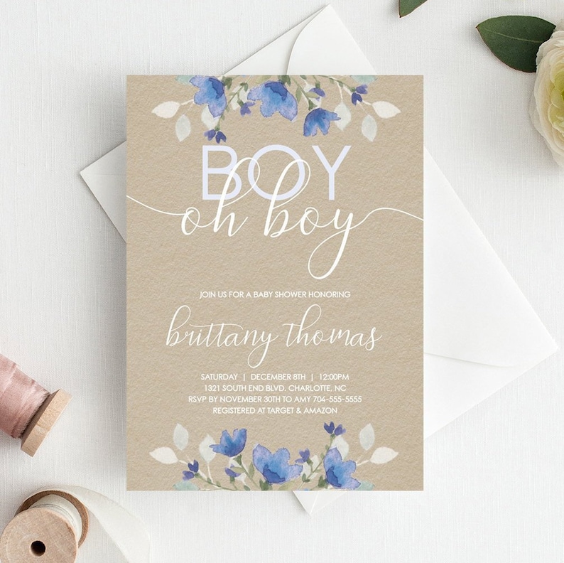 Boy Kid Shower Invitation Printable Boy, Boy Oh Boy Child Shower Invites for Boys Instantaneous Obtain, Floral Boy Kid Shower Invitations Boy photo about Etsy Baby Shower Invitations Printable named Boy Little one Shower Invitation Printable Boy, Boy Oh Boy Child Shower Invites for Boys Instantaneous Down load, Floral Boy Boy or girl Shower Invitations Boy