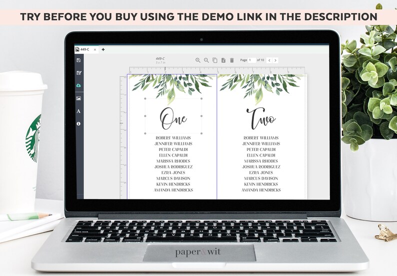 4x6 and 5x7 Wedding Seating Chart Template Greenery Wedding Seating Cards Seating Chart Wedding Template Greenery Seating Chart Template