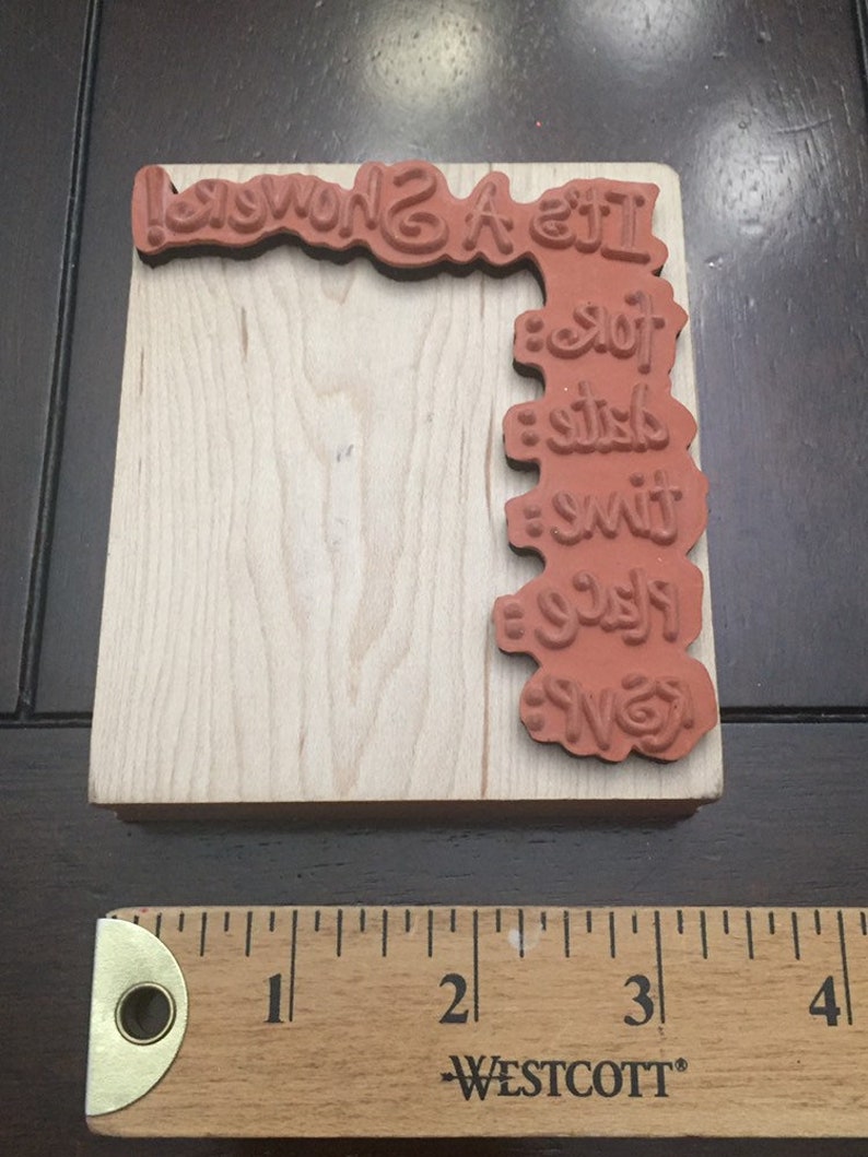 card diy card making stamp bridal shower stamp baby shower stamp wood stamp shower stamp its a shower stamp rubber stamp