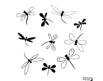Free Free 264 Dragonfly Butterfly Svg SVG PNG EPS DXF File