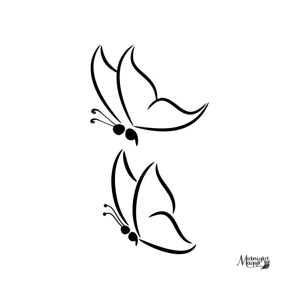 Free Free 345 Butterfly Drawing Svg SVG PNG EPS DXF File
