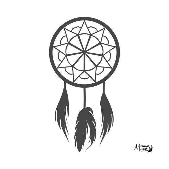 Download Star Dream Catcher SVG PNG Cricut and Silhouette Cut File ...