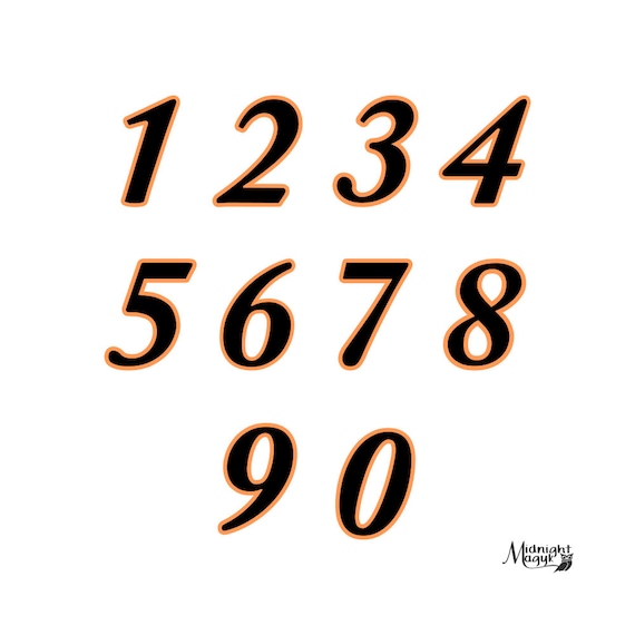 Download SVG Numbers with Shadow Layer Cricut and Silhouette Cut ...