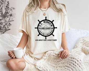 SS Minnow DTF Transfer, Ready to Press (PNG File)