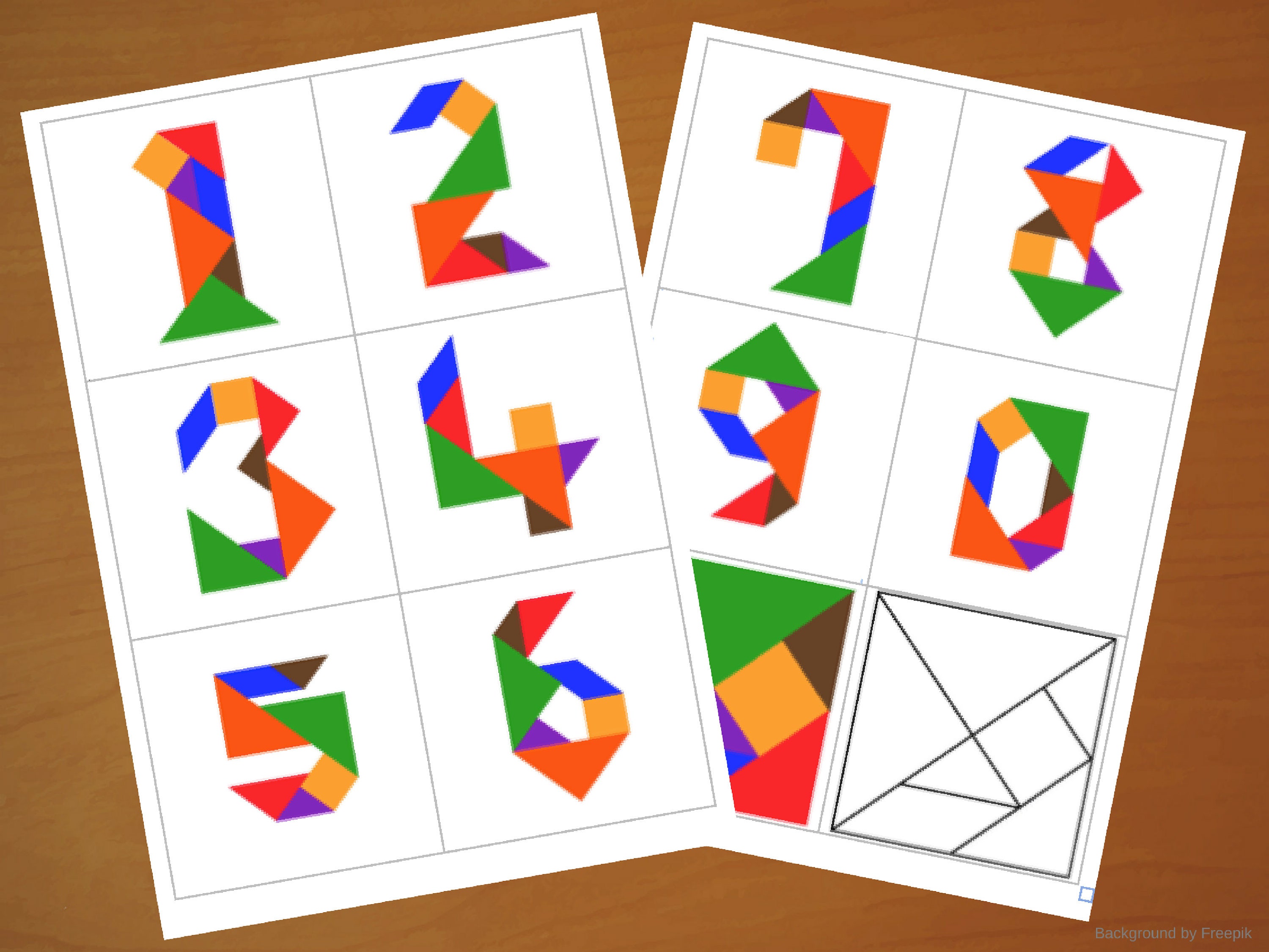 ぶん まとめ tangram renoma ぶん まとめ tangram renoma 36 Tangram puzzles by LessonSense